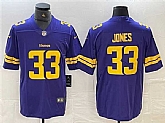 Men's Minnesota Vikings #33 Aaron Jones Purple Gold Vapor Untouchable Limited Stitched Jersey,baseball caps,new era cap wholesale,wholesale hats